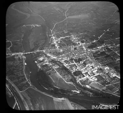 Vue aérienne de Saint-Nicolas-de-Port